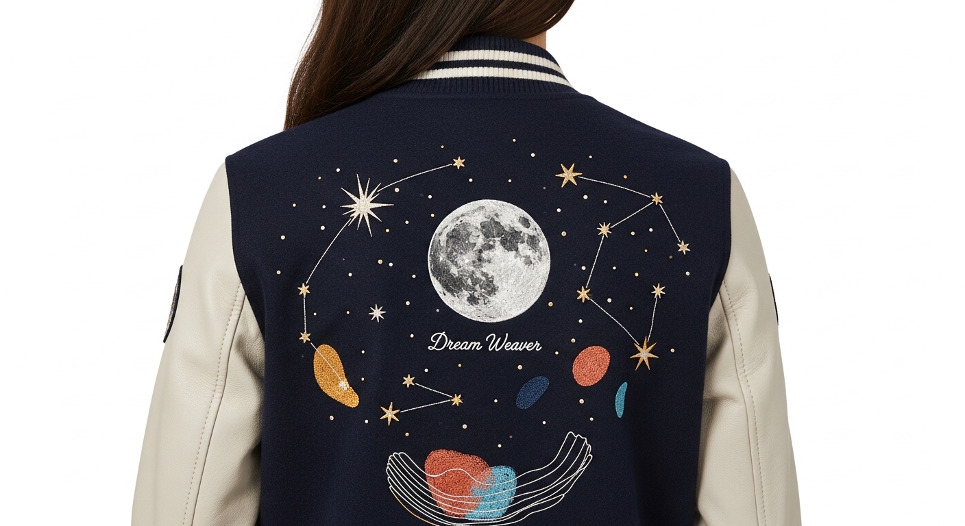 Varsity Jackets With Unique Embroidery