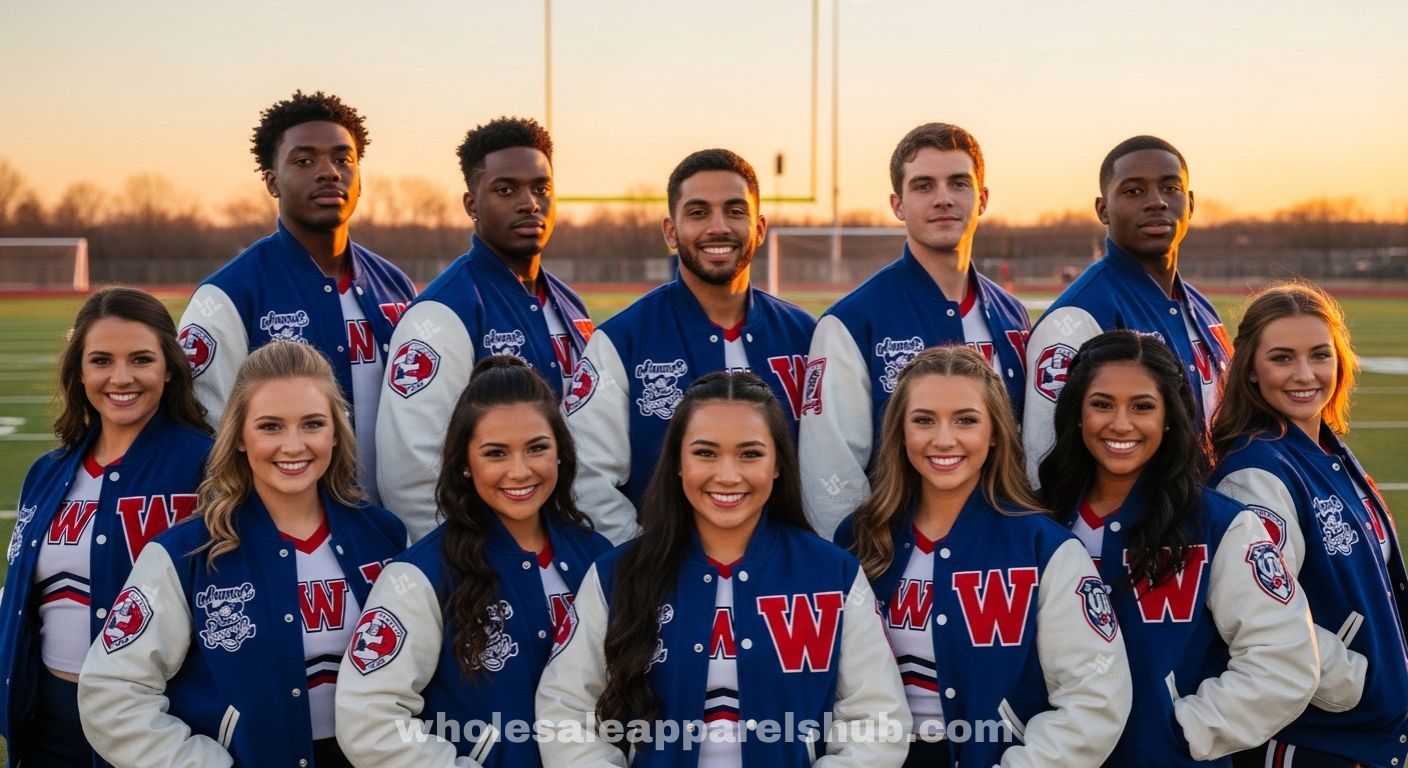 cheap varsity jackets wholesale for teams