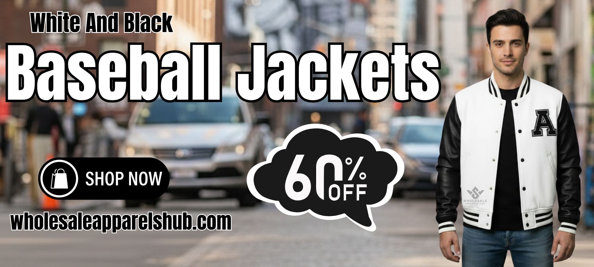 White And Black Baseball Jackets