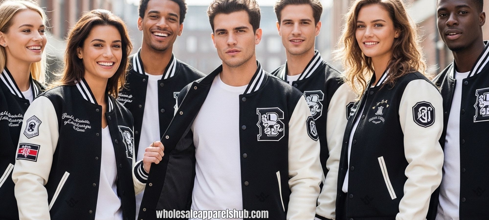 White And Black Baseball Jackets