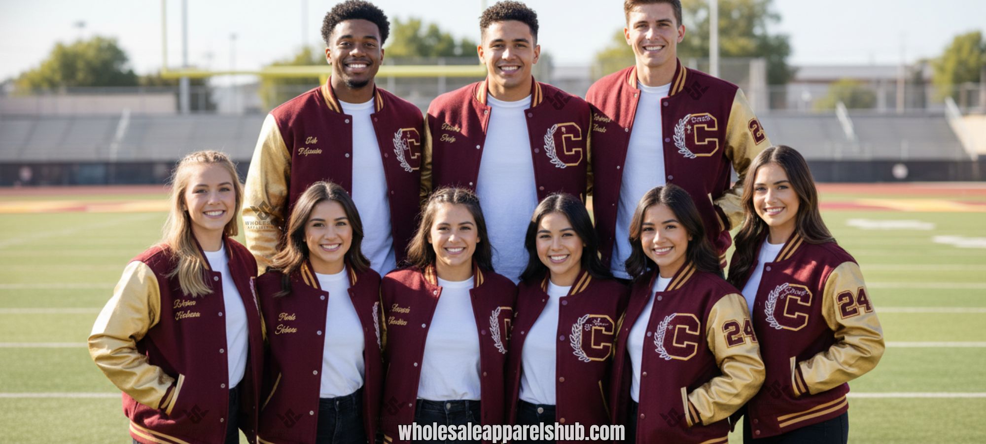 Cheerleading Baseball Jackets Personalized