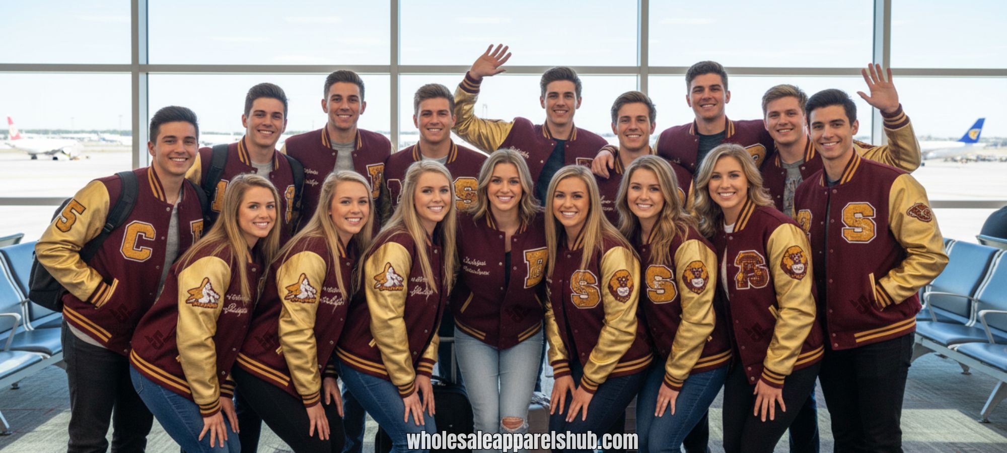 Cheerleading Baseball Jackets Personalized