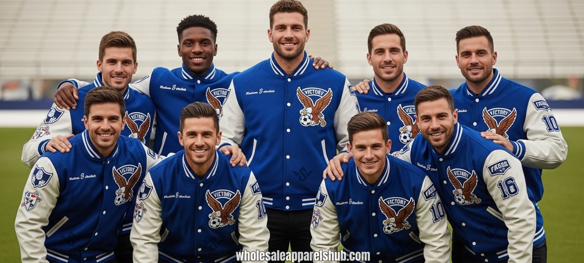 Soccer Baseball Jackets With Team Logo