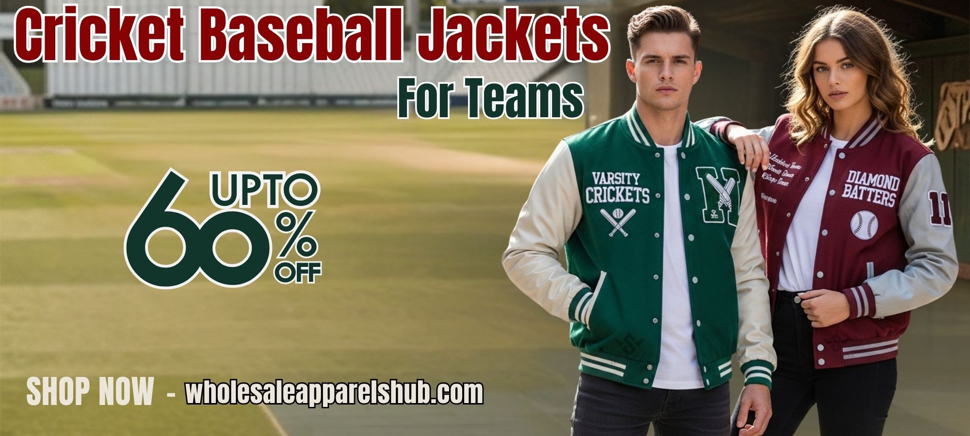 Cricket Baseball Jackets For Teams