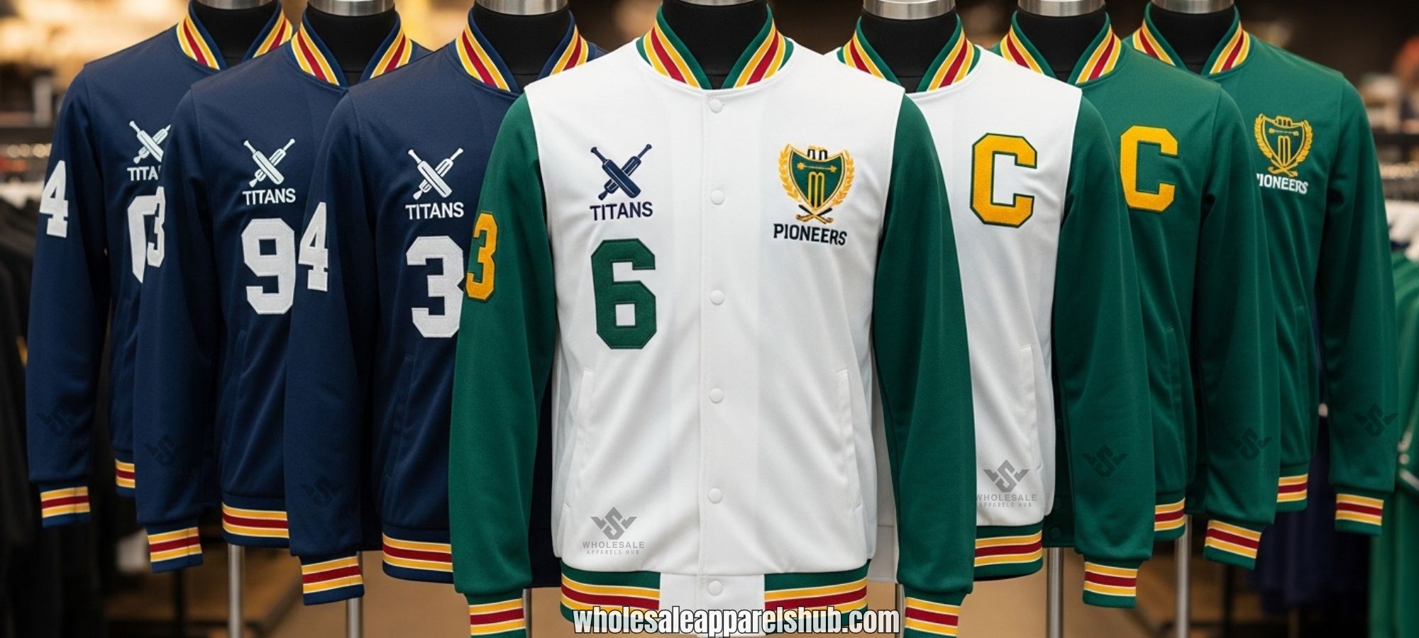 Cricket Baseball Jackets For Teams