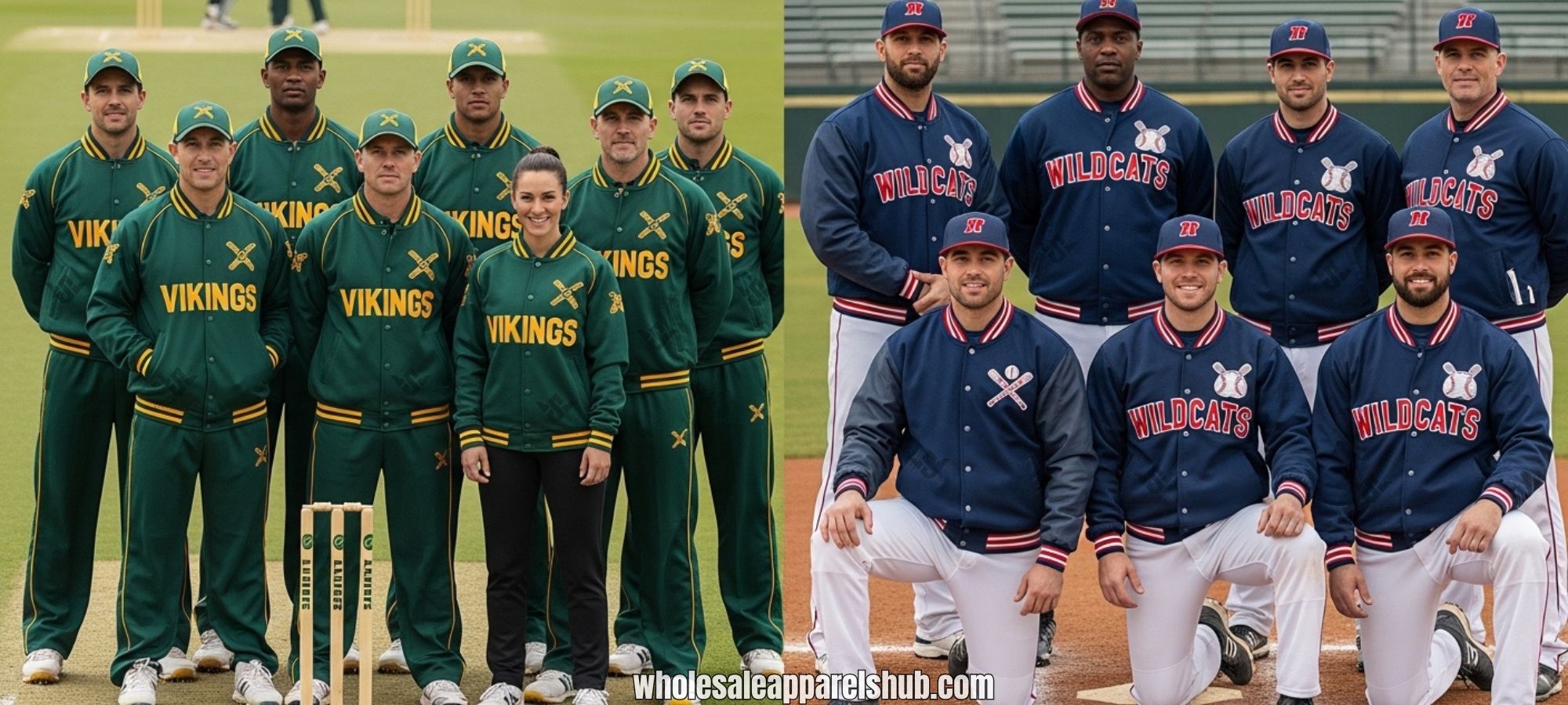 Cricket Baseball Jackets For Teams