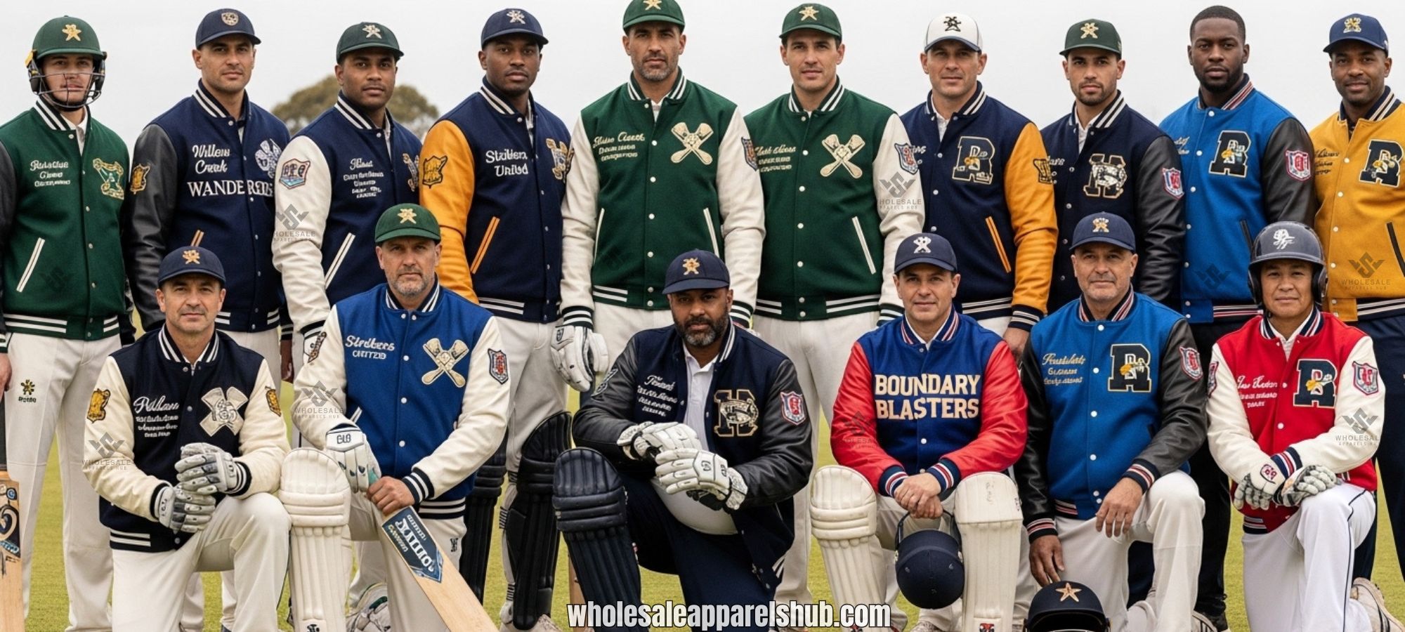 Cricket Baseball Jackets For Teams