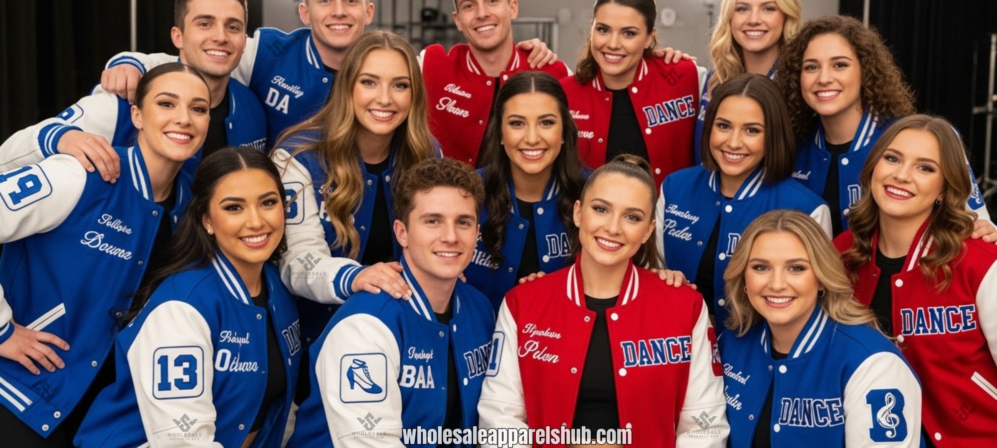 Dance Team Baseball Jackets Customized