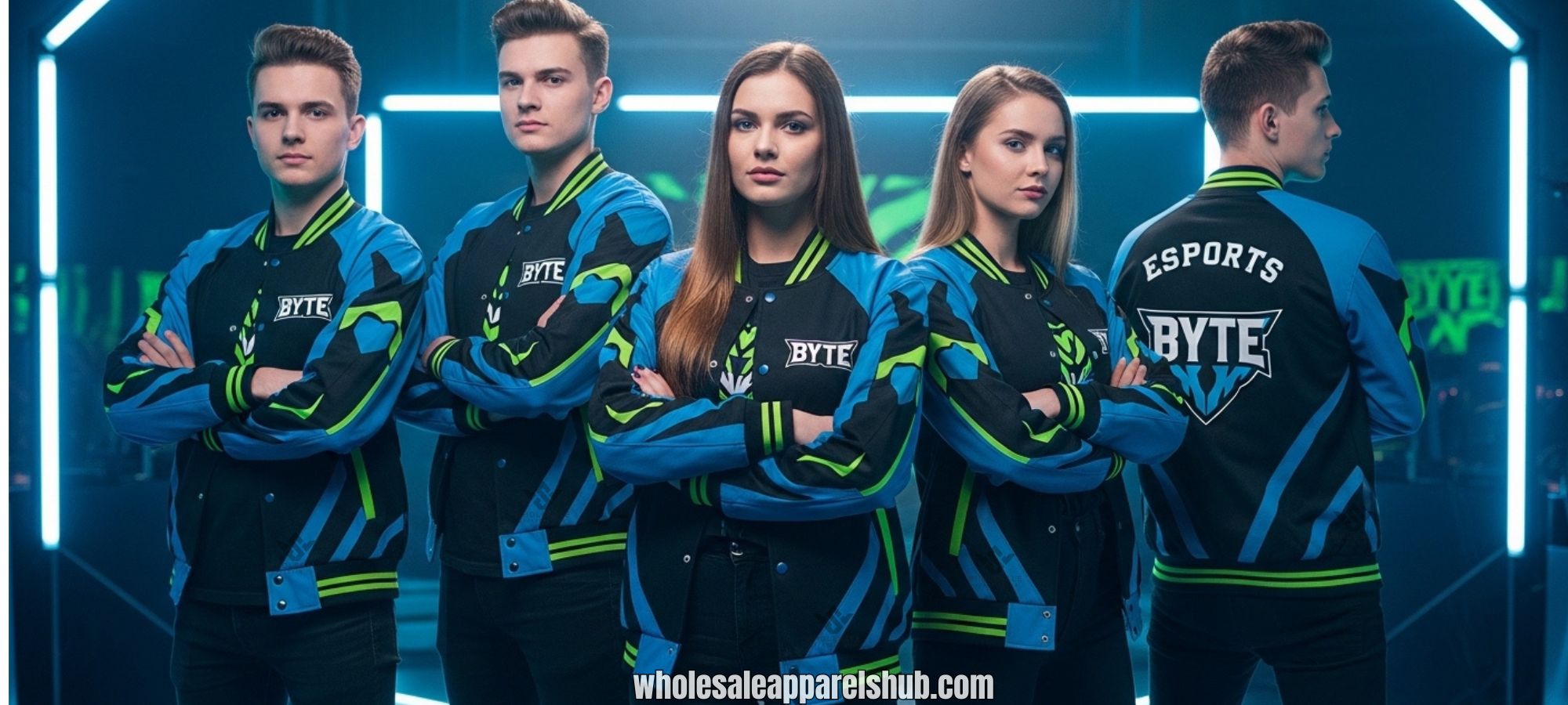 Esports Baseball Jackets Custom Design