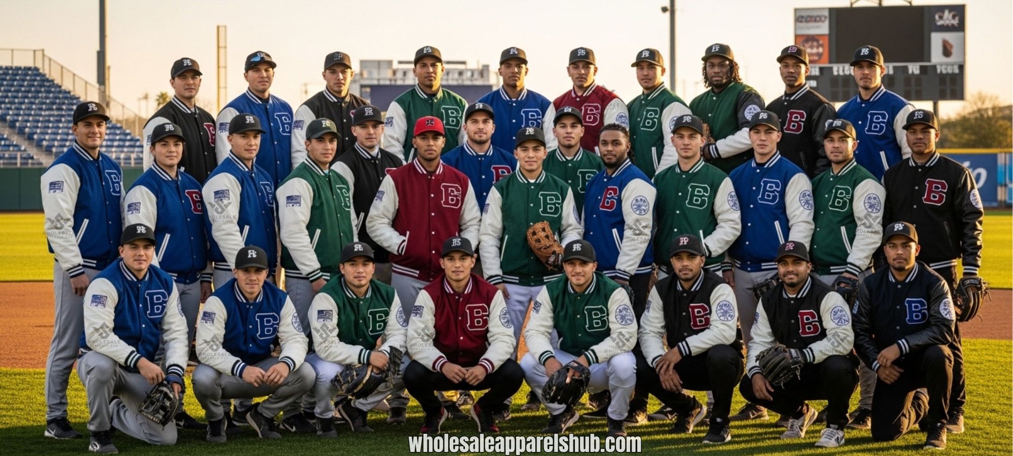 Baseball Jackets Bulk Orders