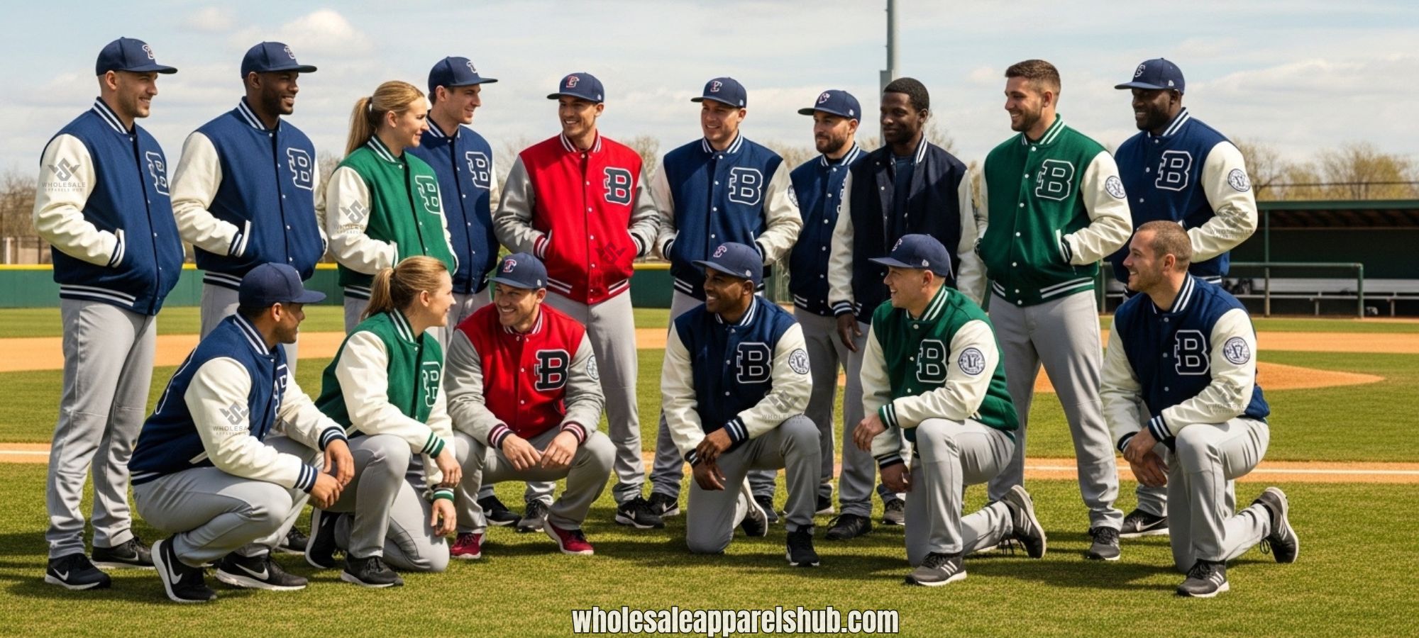Team Bulk Baseball Jackets