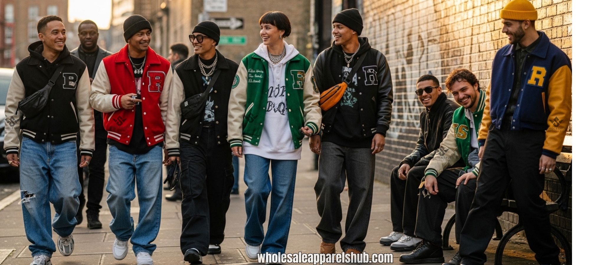 Varsity Jackets In Street Fashion