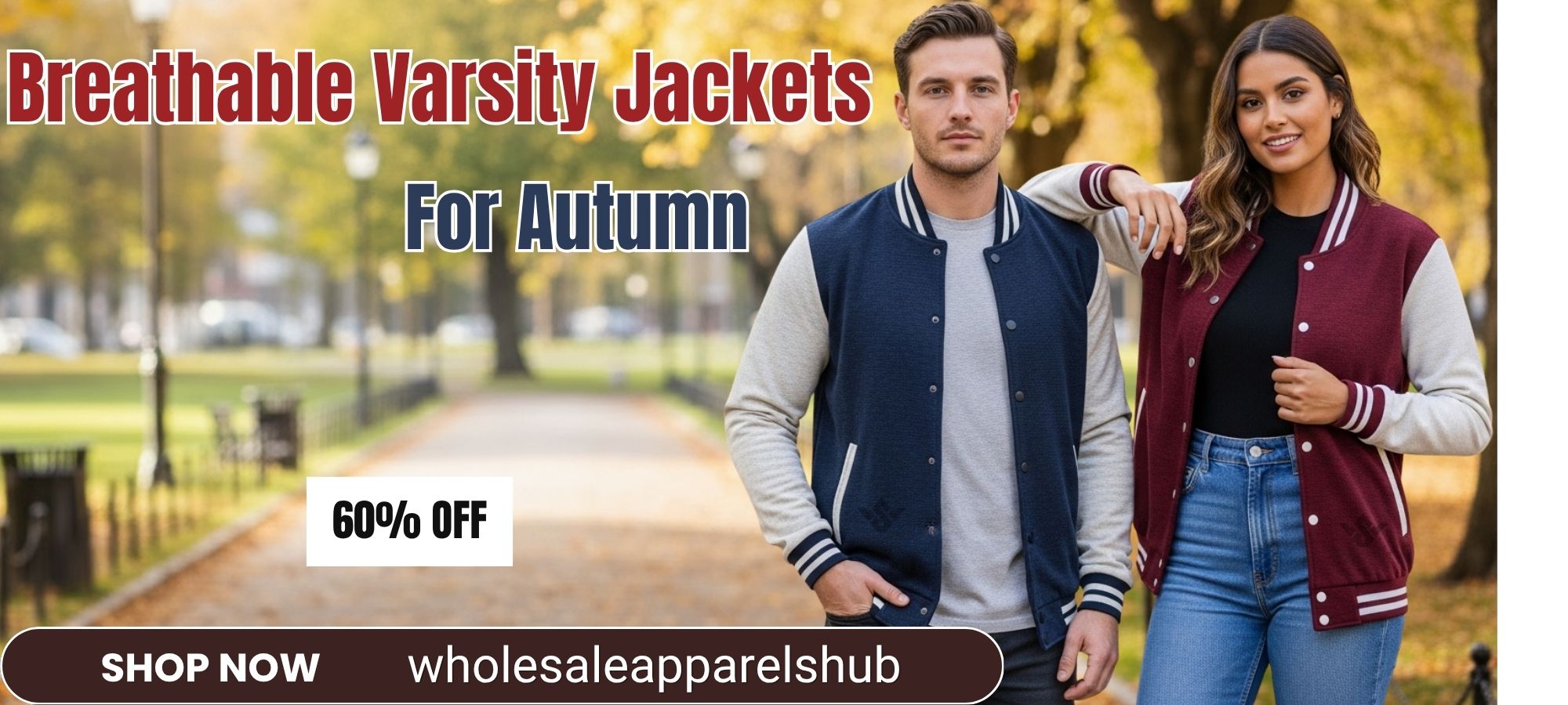 Breathable Varsity Jackets For Autumn