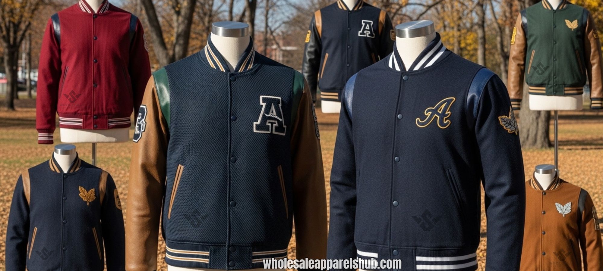Breathable Varsity Jackets For Autumn
