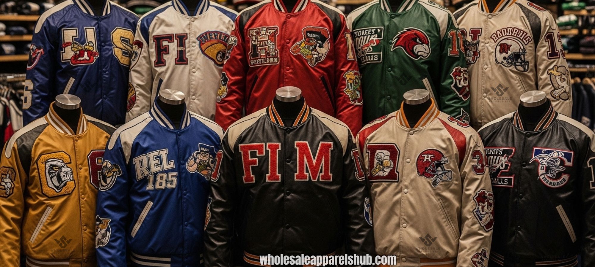 Football Team Jackets With Embroidery