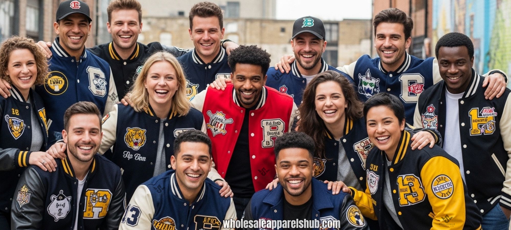 Team Baseball Jackets With Patches