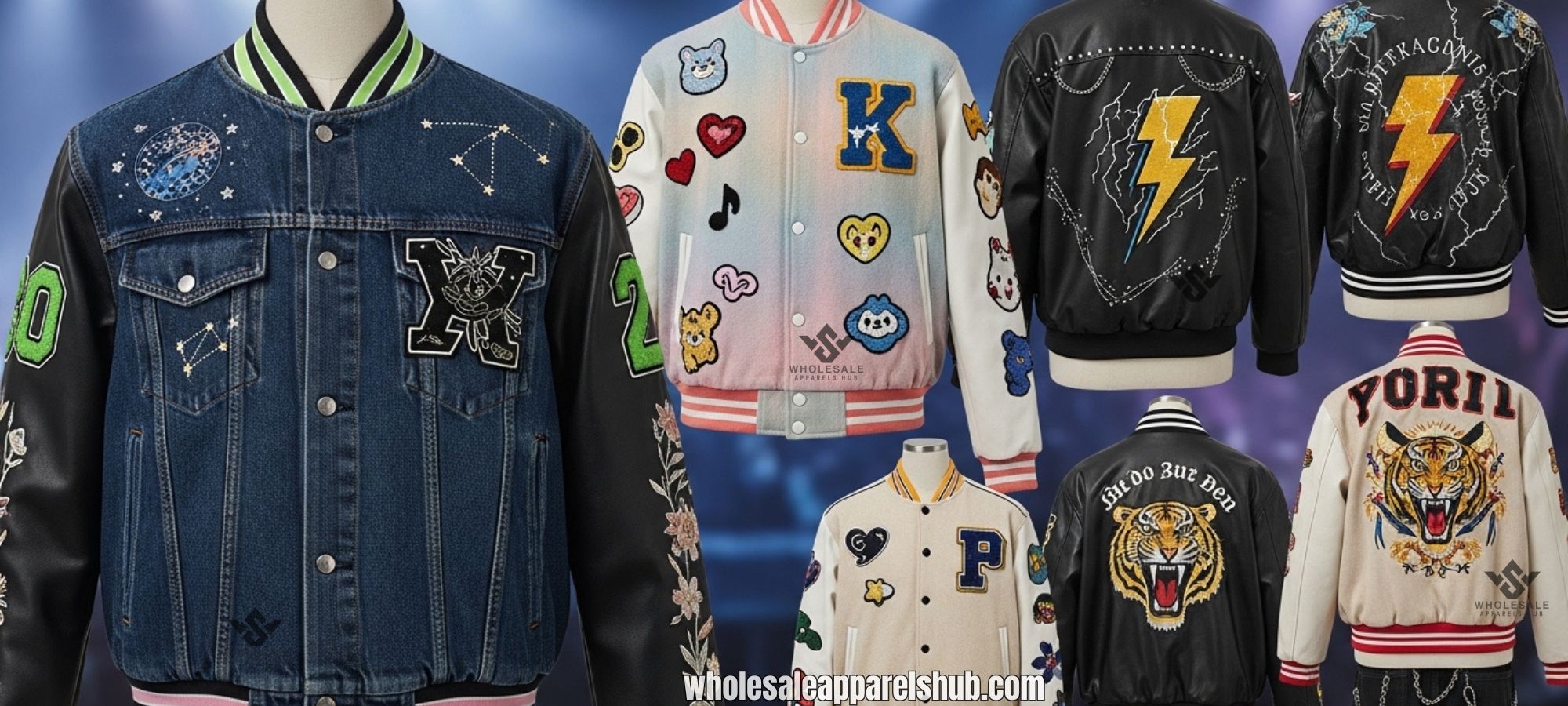 Varsity Jackets Inspired By K-Pop Idols