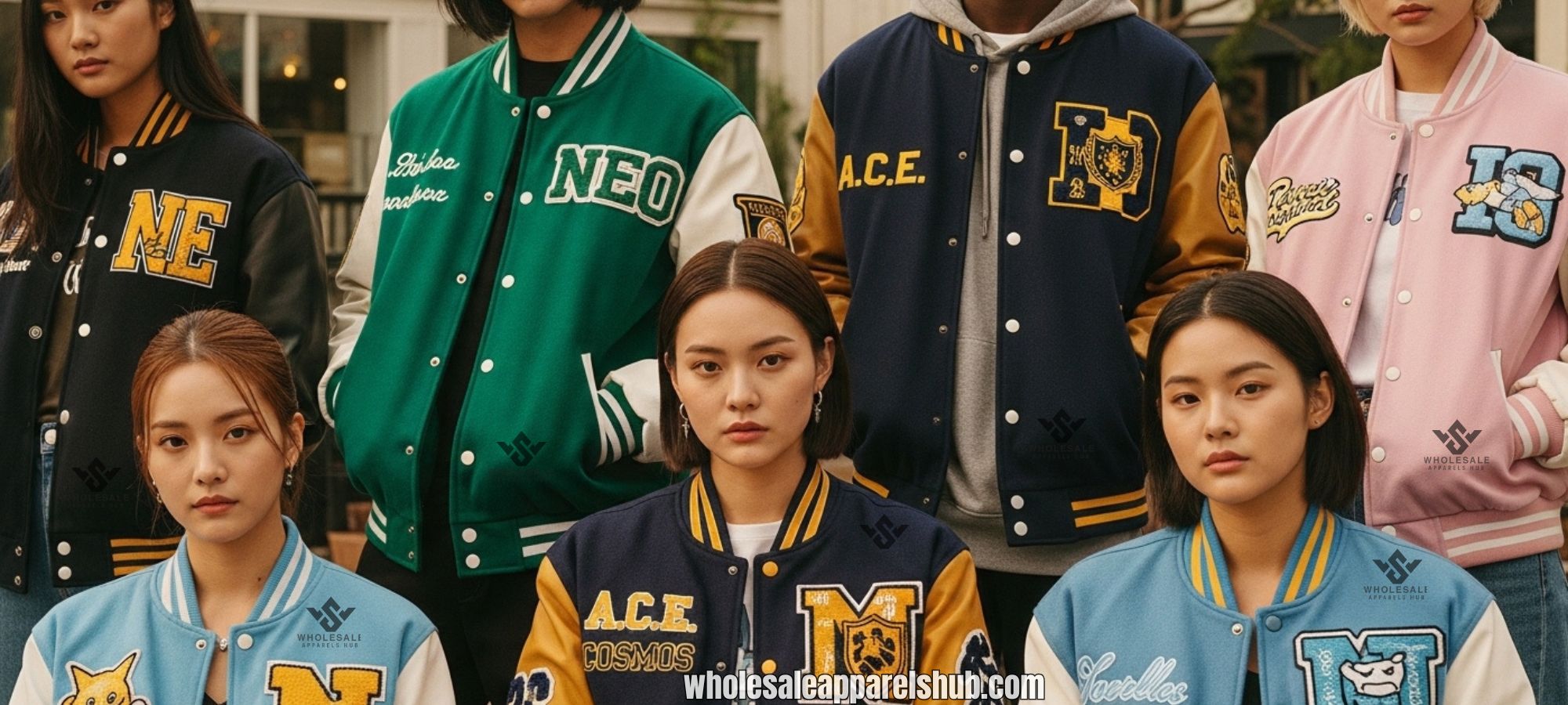 Varsity Jackets Inspired By K-Pop Idols