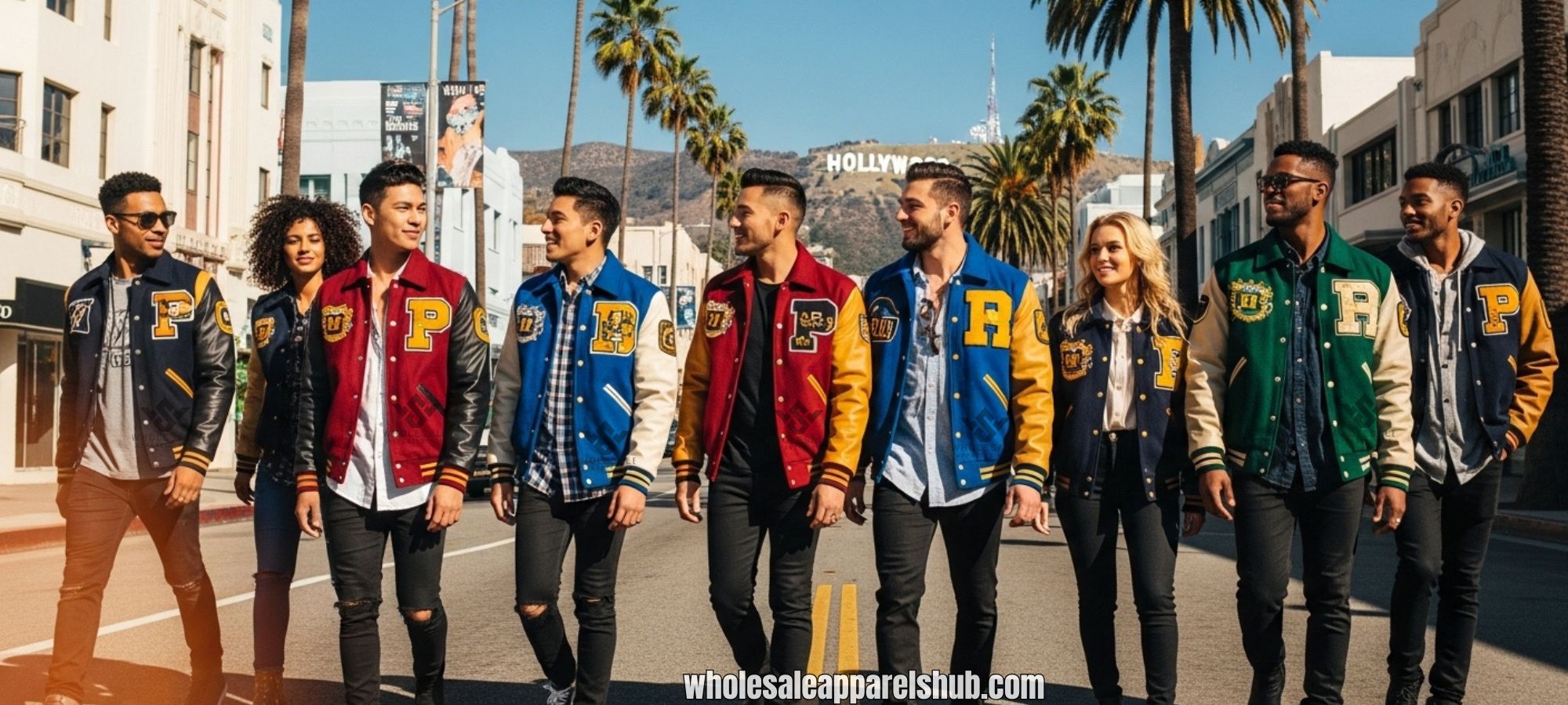 Varsity Jackets In Hollywood Style