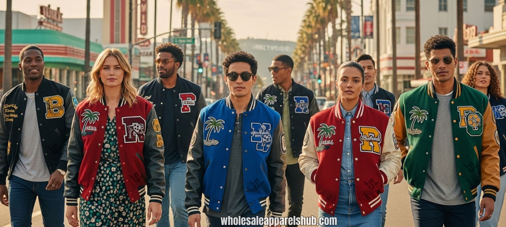 Varsity Jackets In Hollywood Style