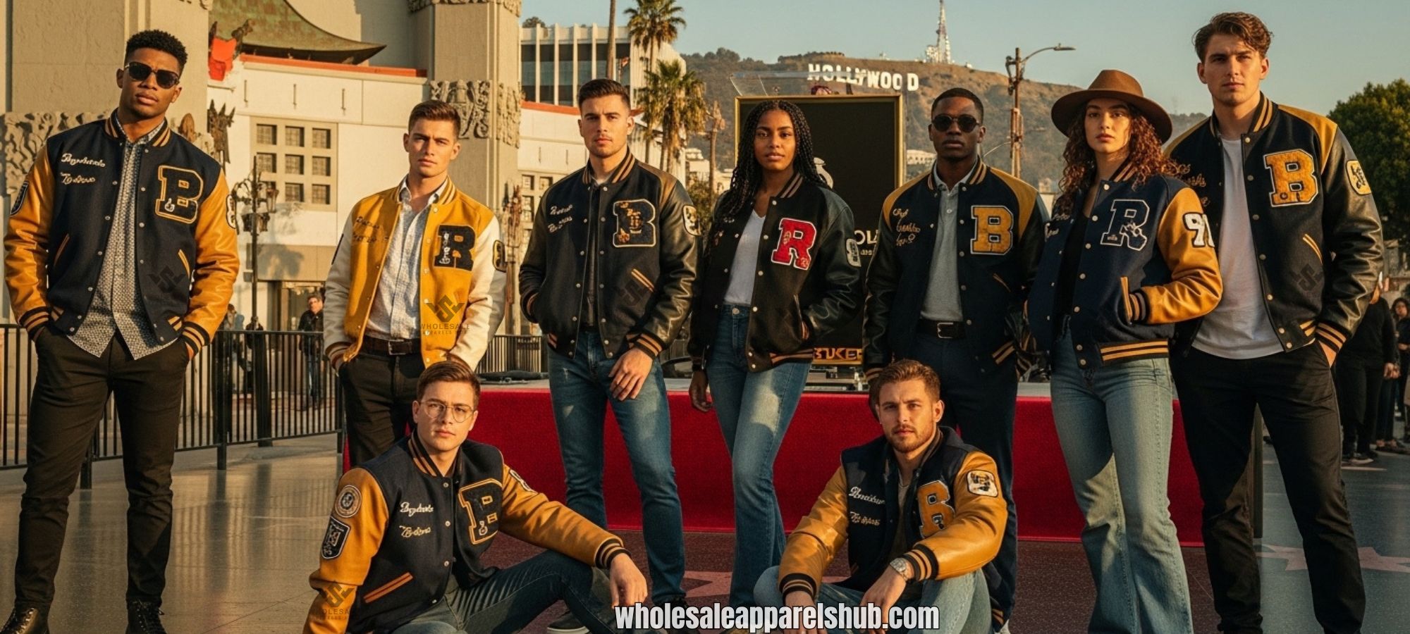 Varsity Jackets In Hollywood Style