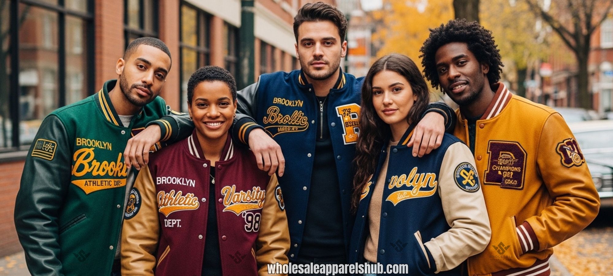 Varsity Jackets Vintage Retro Look
