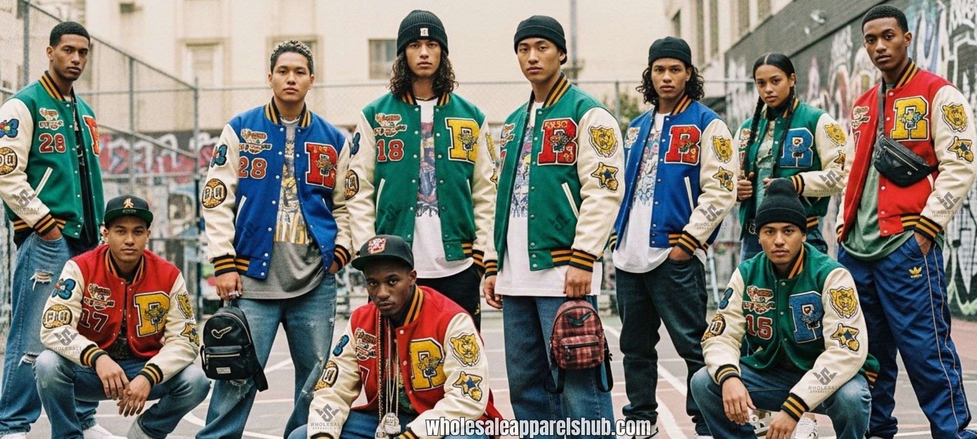 Varsity Jackets 90s Fashion