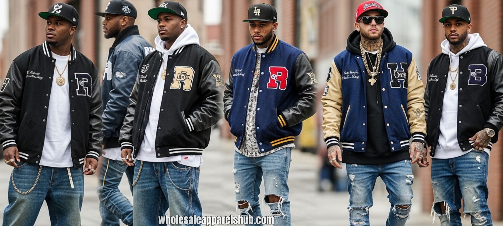 Varsity Jackets In Hip Hop Outfits