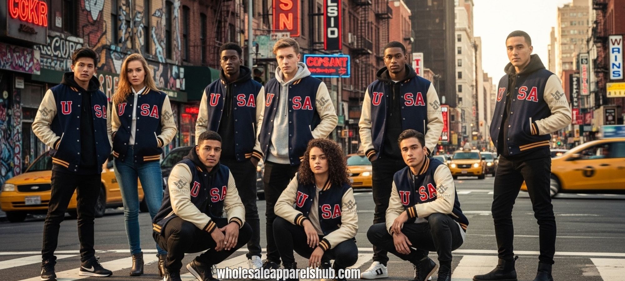 Varsity Jackets Usa Streetwear
