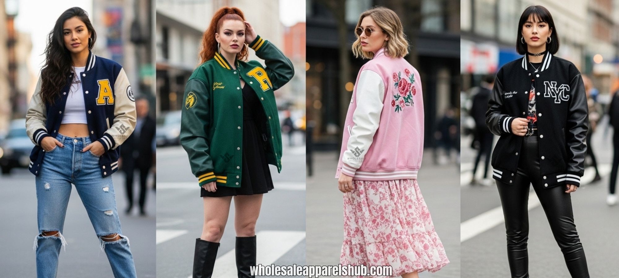 Varsity Jackets For Women Fashion Outfits