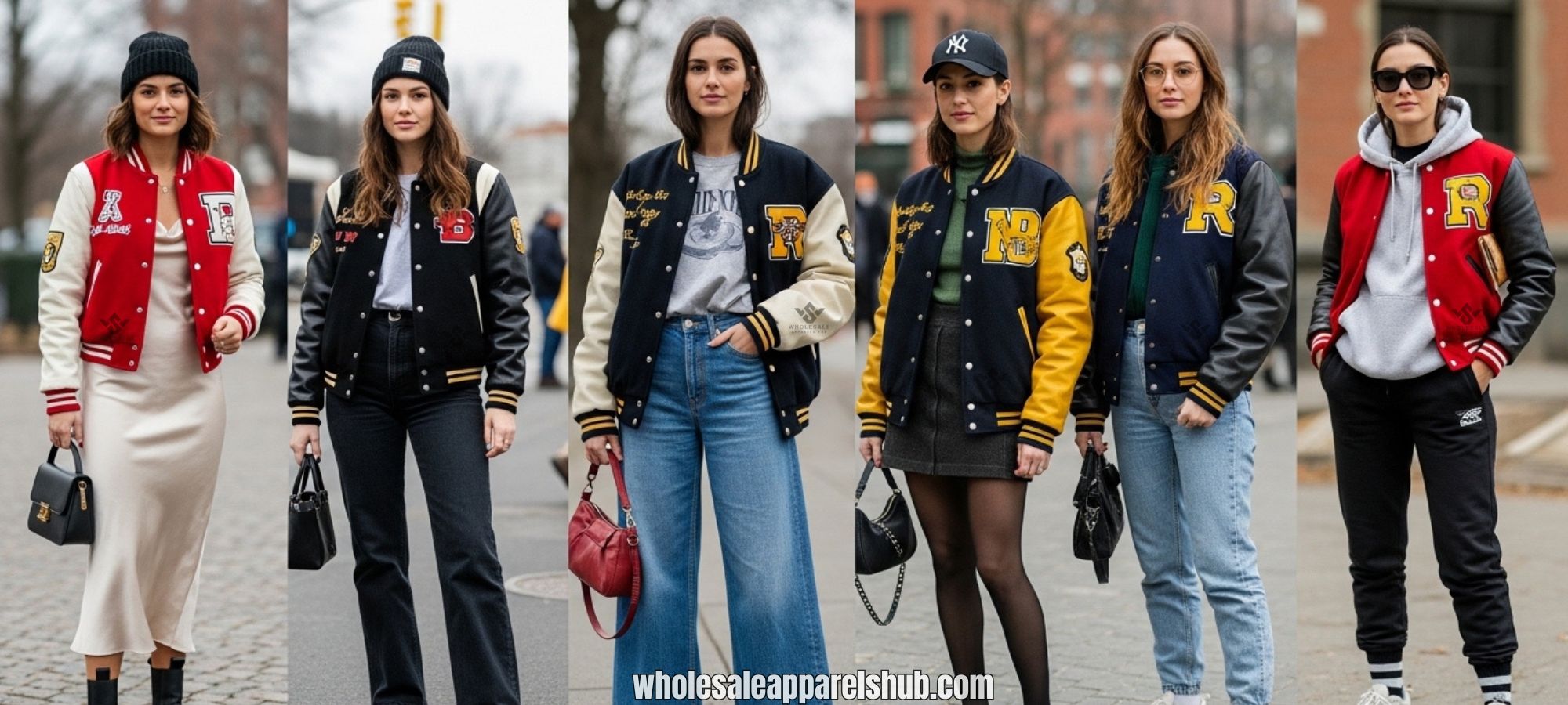 Varsity Jackets For Women Fashion Outfits