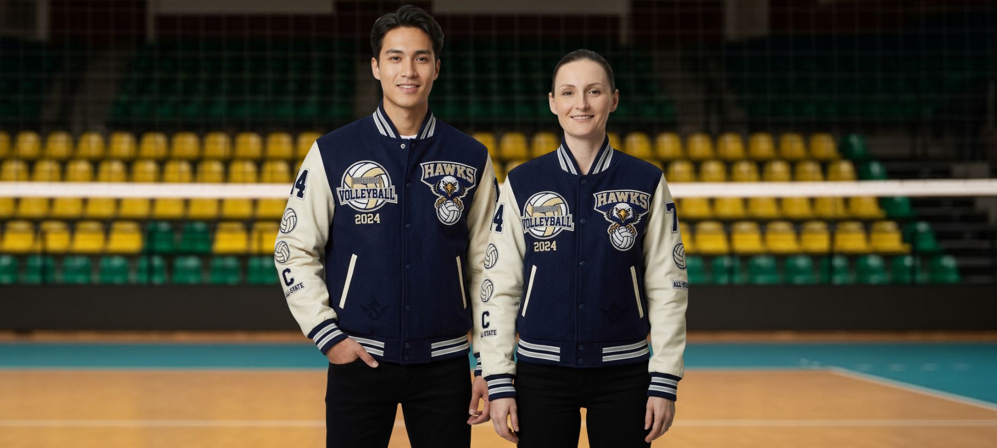 Varsity Jackets Volleyball Team Members