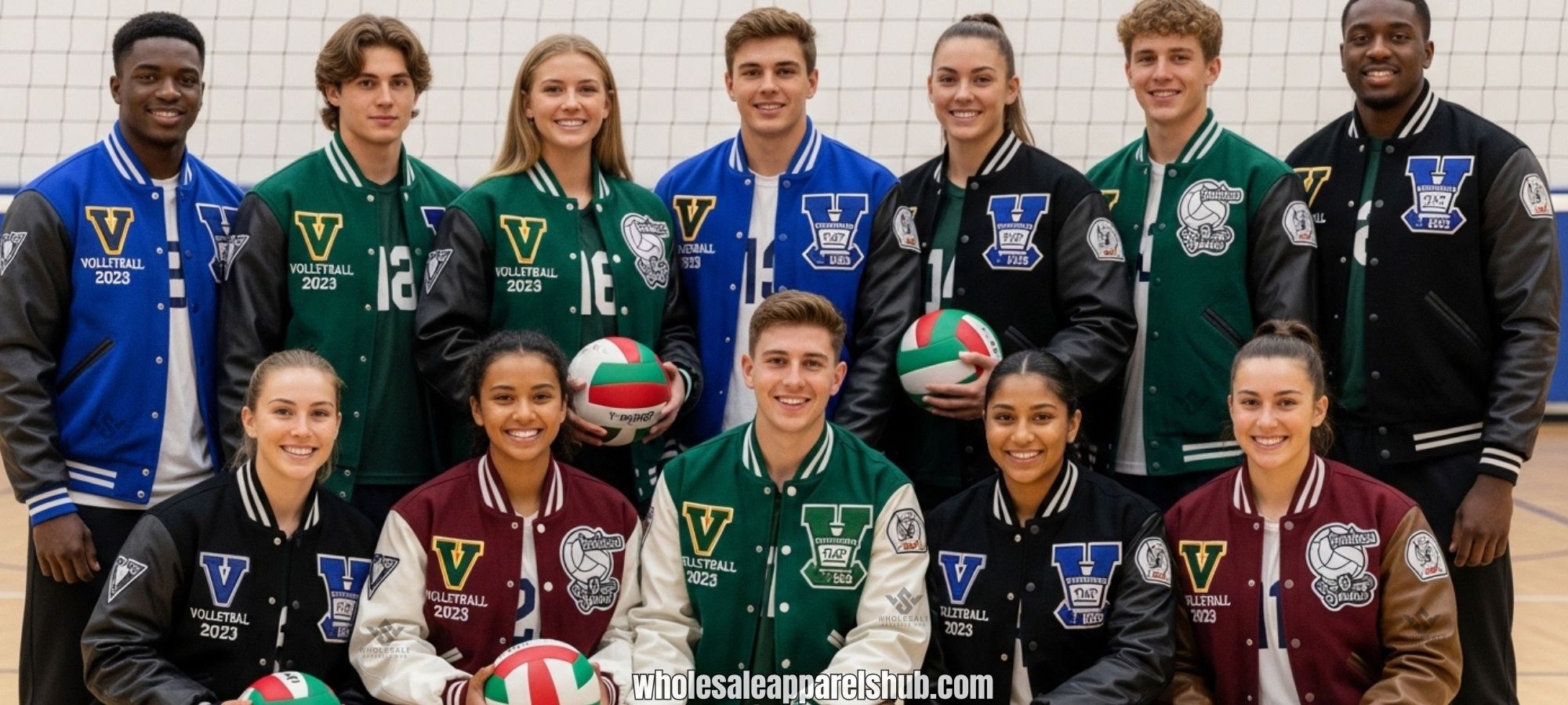 Varsity Jackets Volleyball Team Members