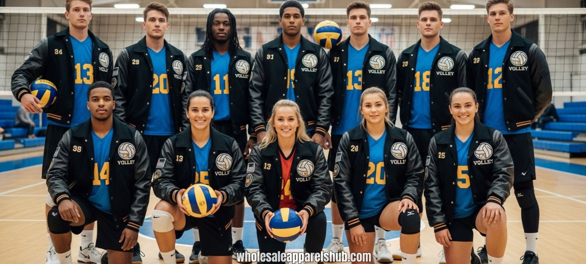 Varsity Jackets Volleyball Team Members