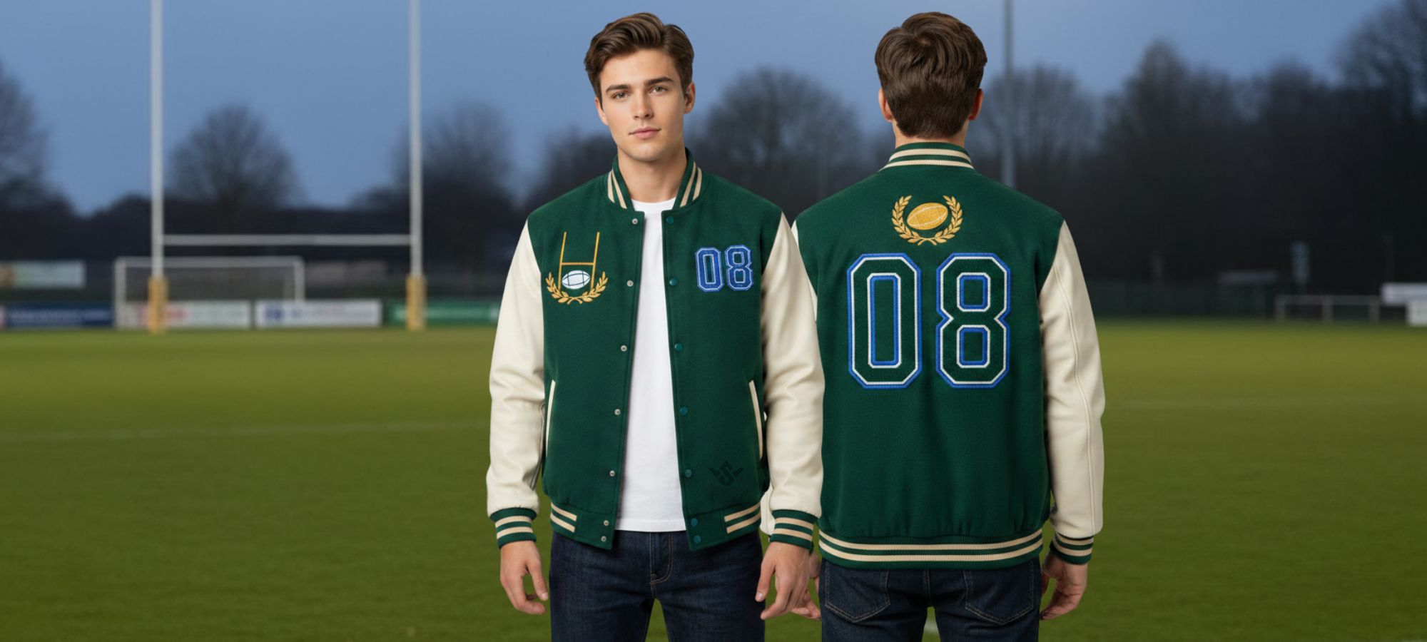 Varsity Jackets for Rugby Clubs