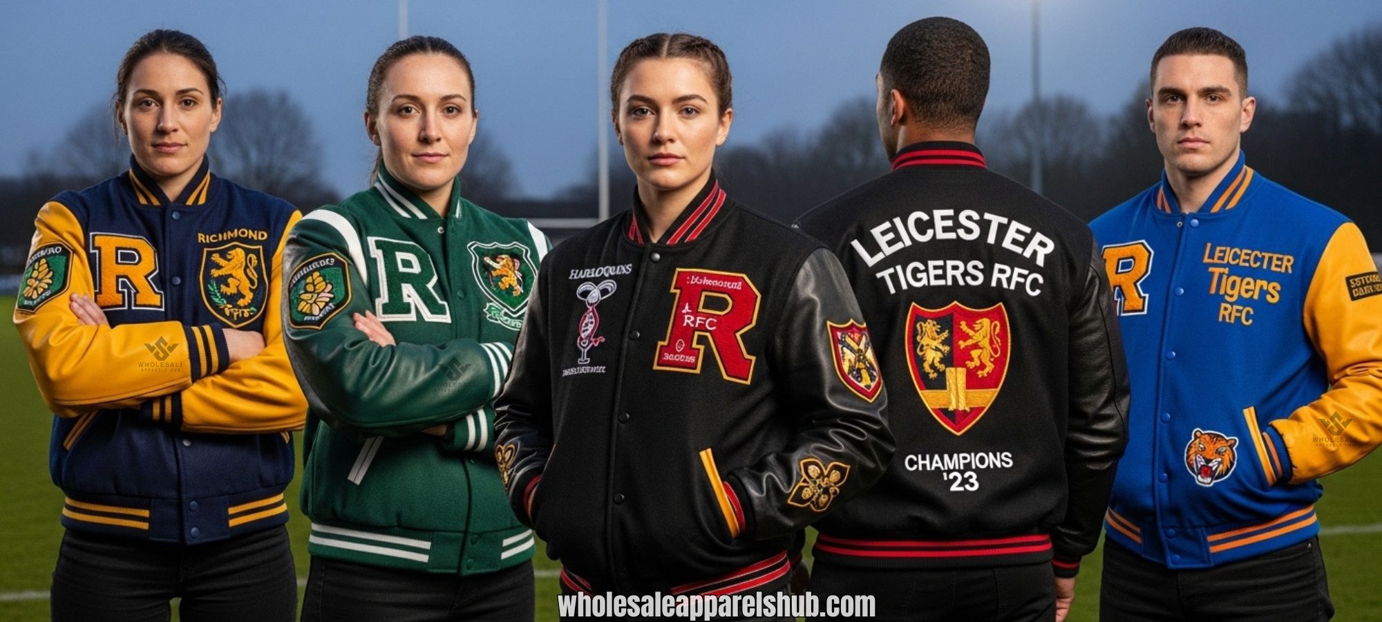 Varsity Jackets for Rugby Clubs