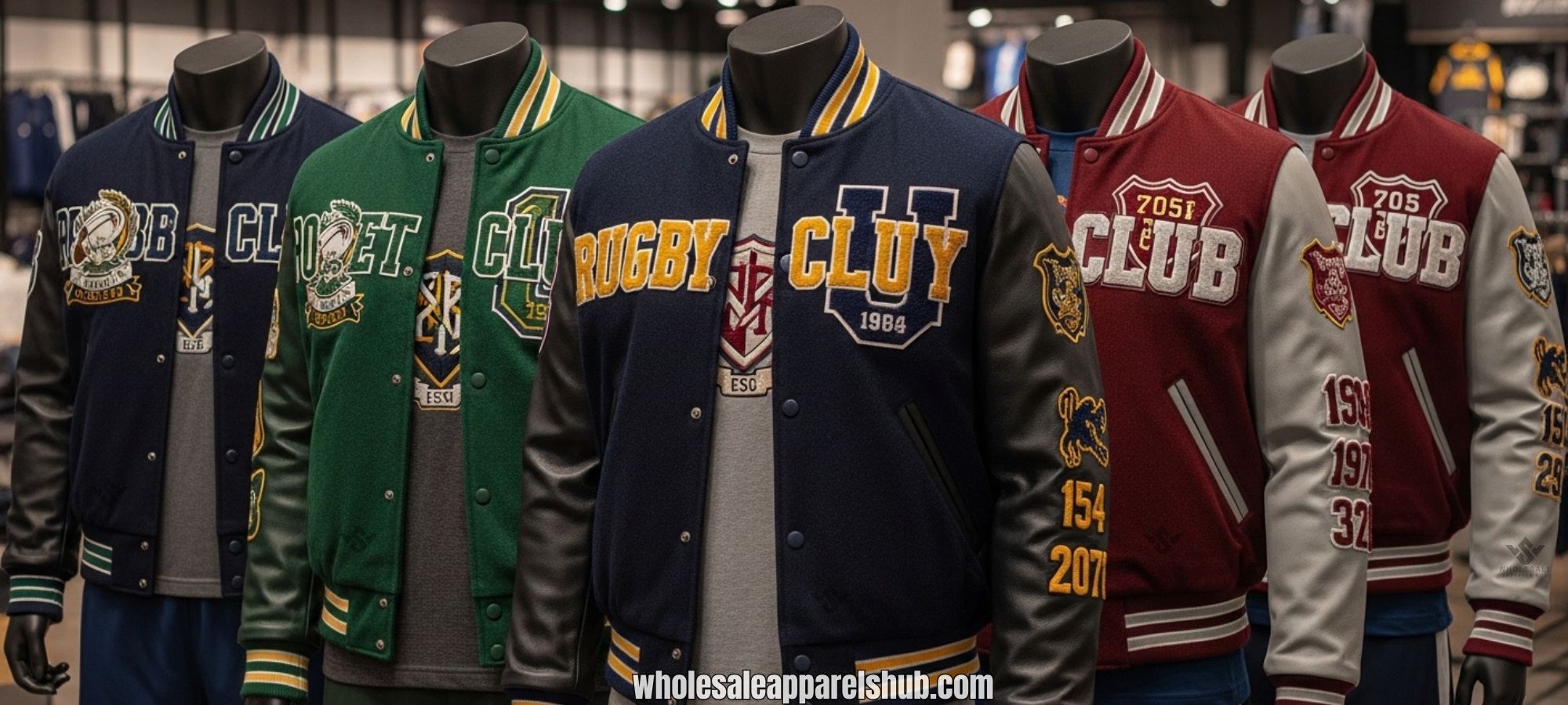 Varsity Jackets for Rugby Clubs