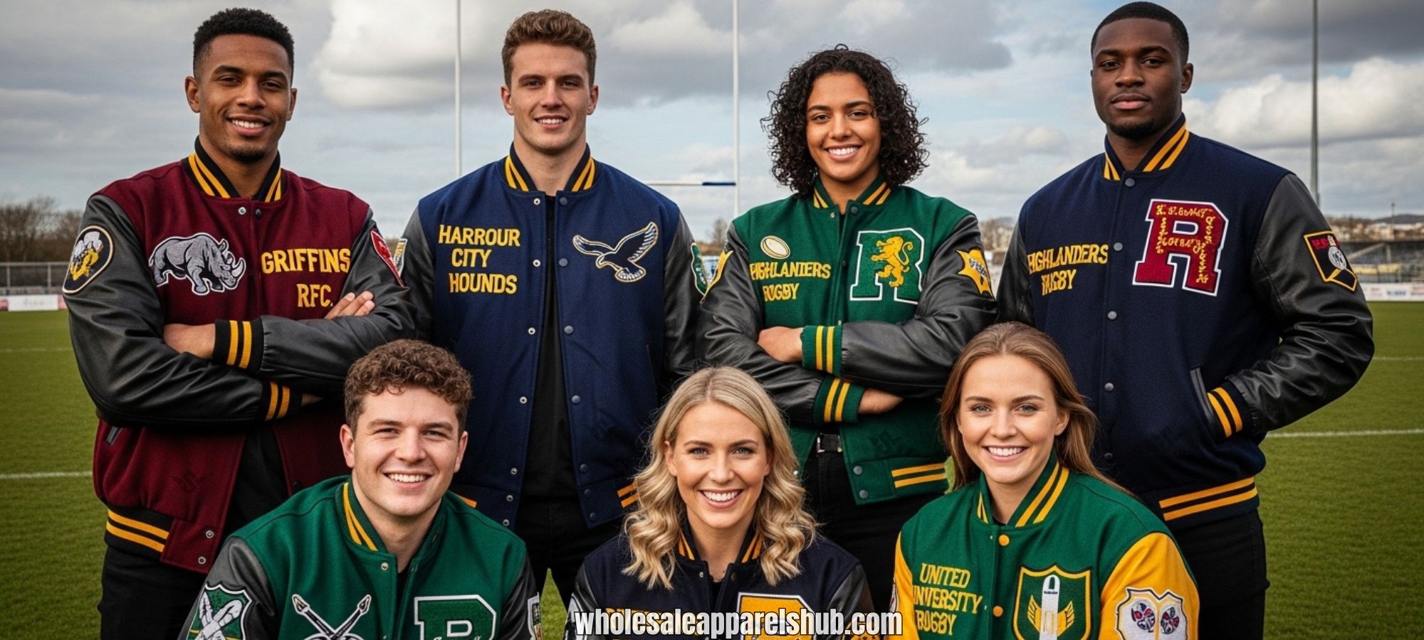 Varsity Jackets for Rugby Clubs