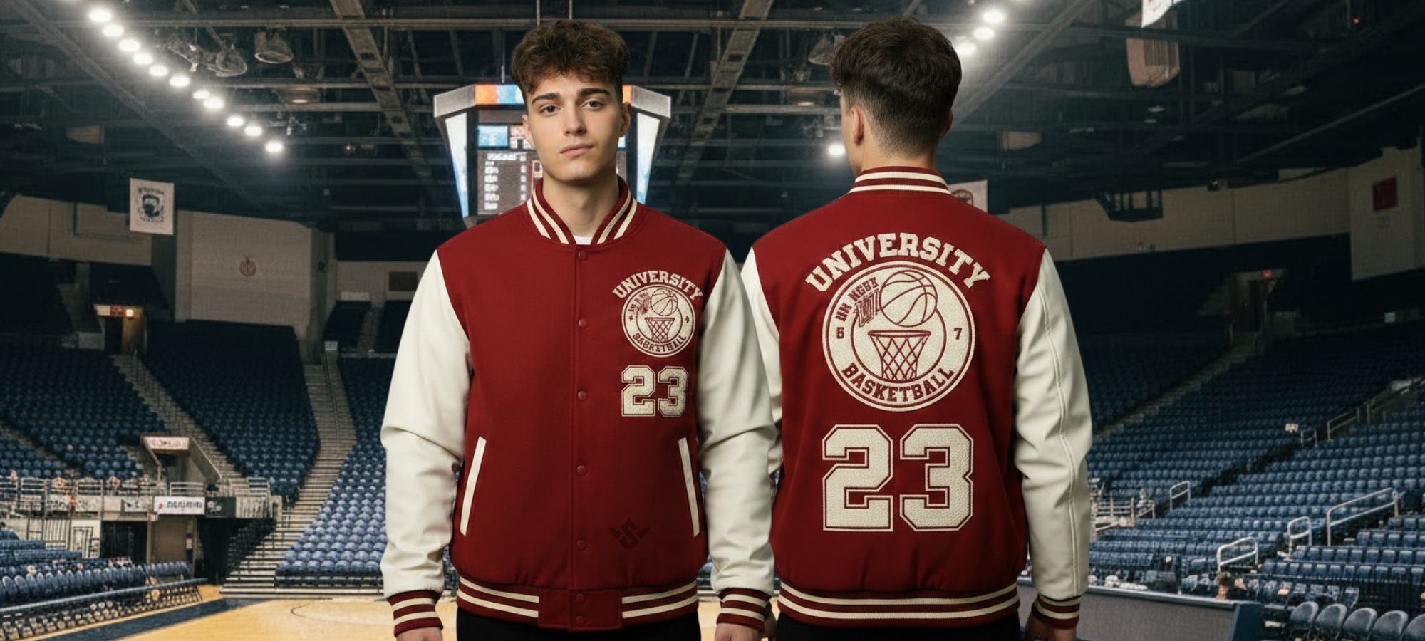 Varsity Jackets For University Basketball