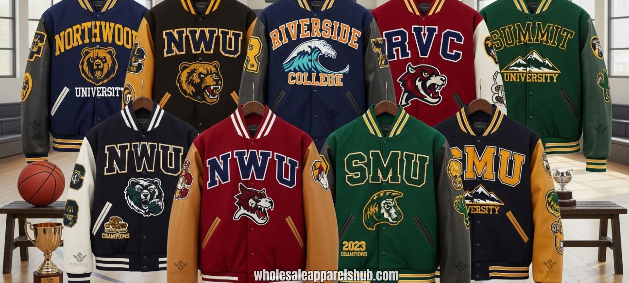 Varsity Jackets For University Basketball