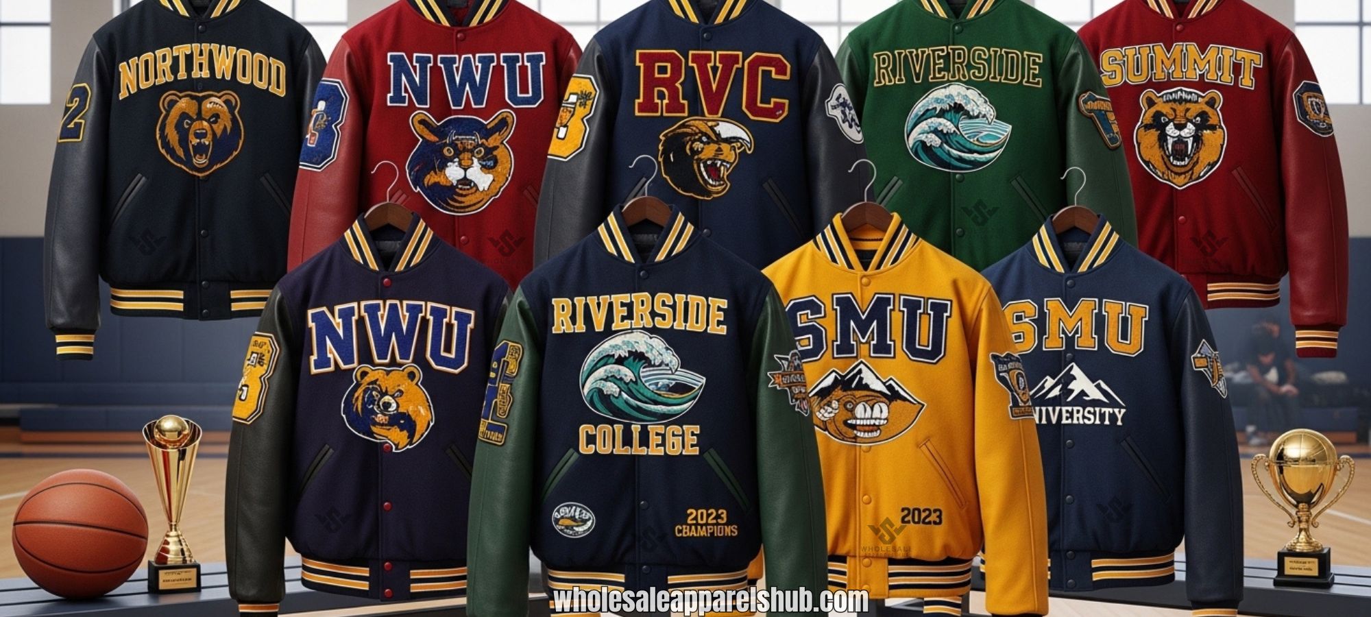 Varsity Jackets For University Basketball