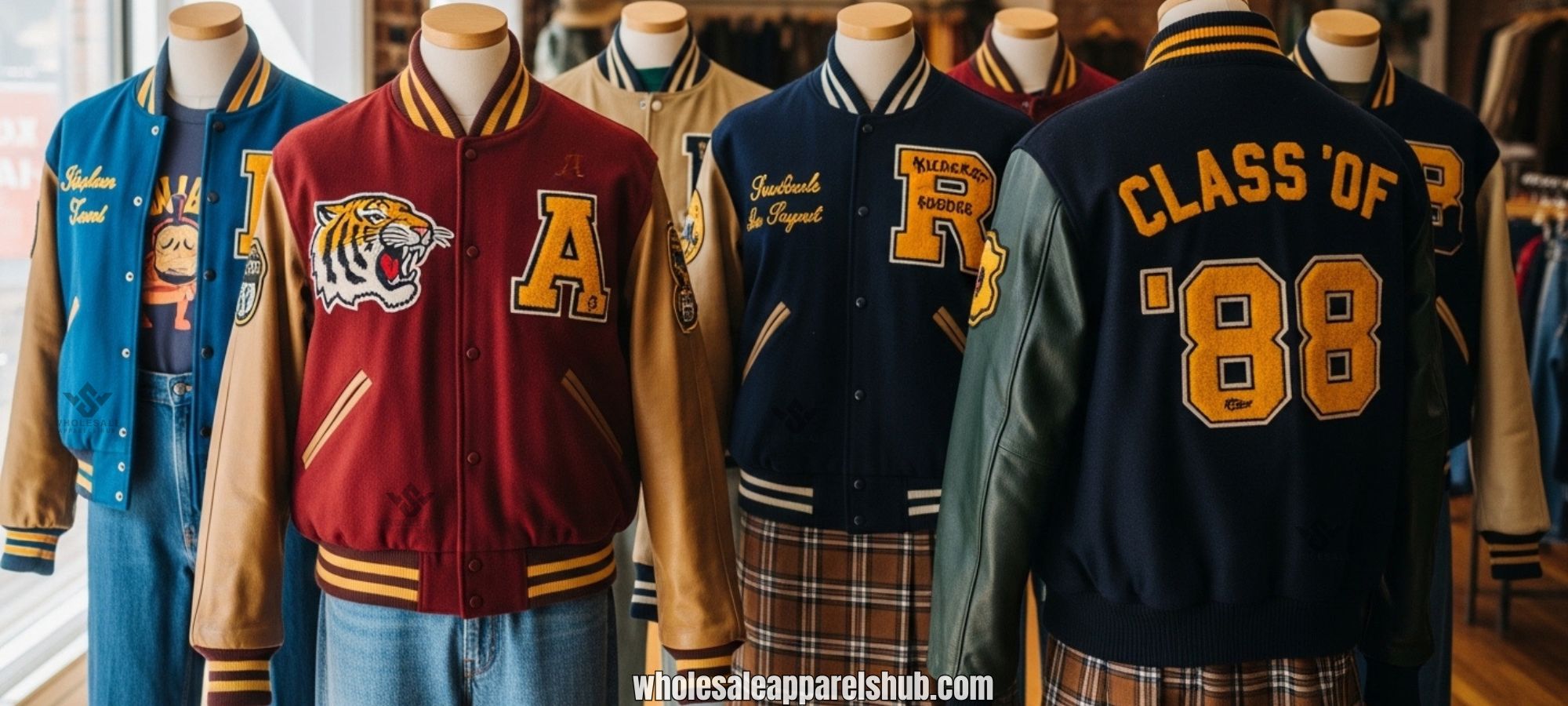 Vintage Varsity Jackets For Retro Outfits
