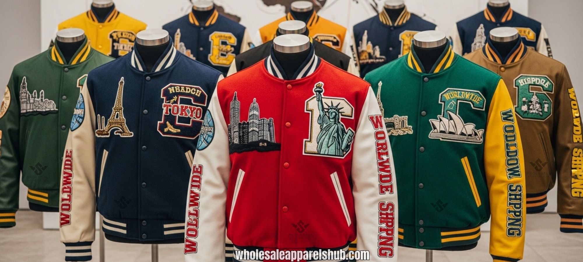Varsity Jackets With Worldwide Shipping