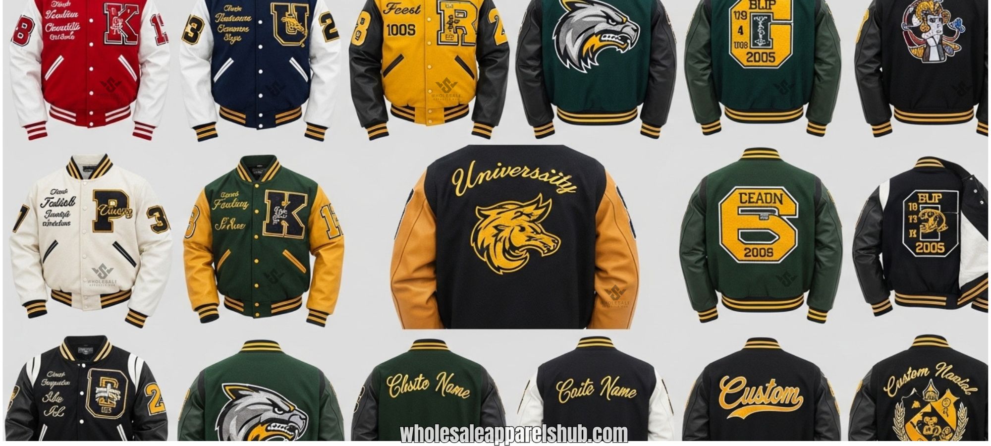 Varsity Jackets Suppliers For Custom Jacket