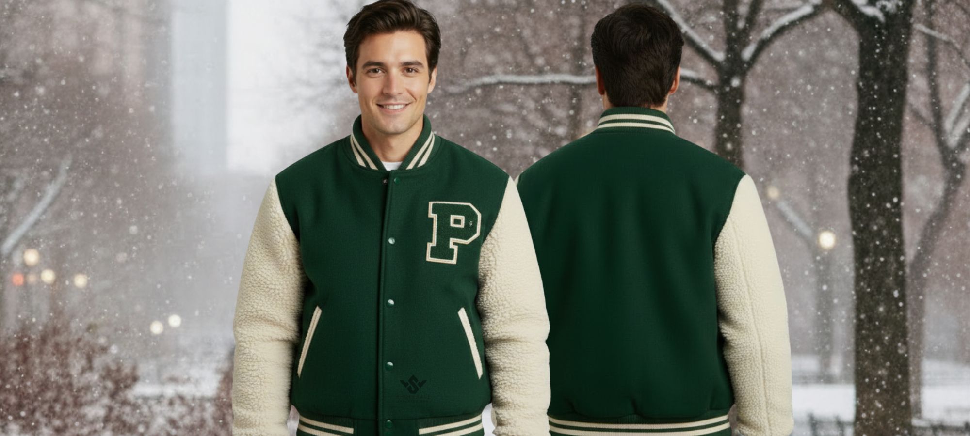 Varsity jacket With Winter Jackets