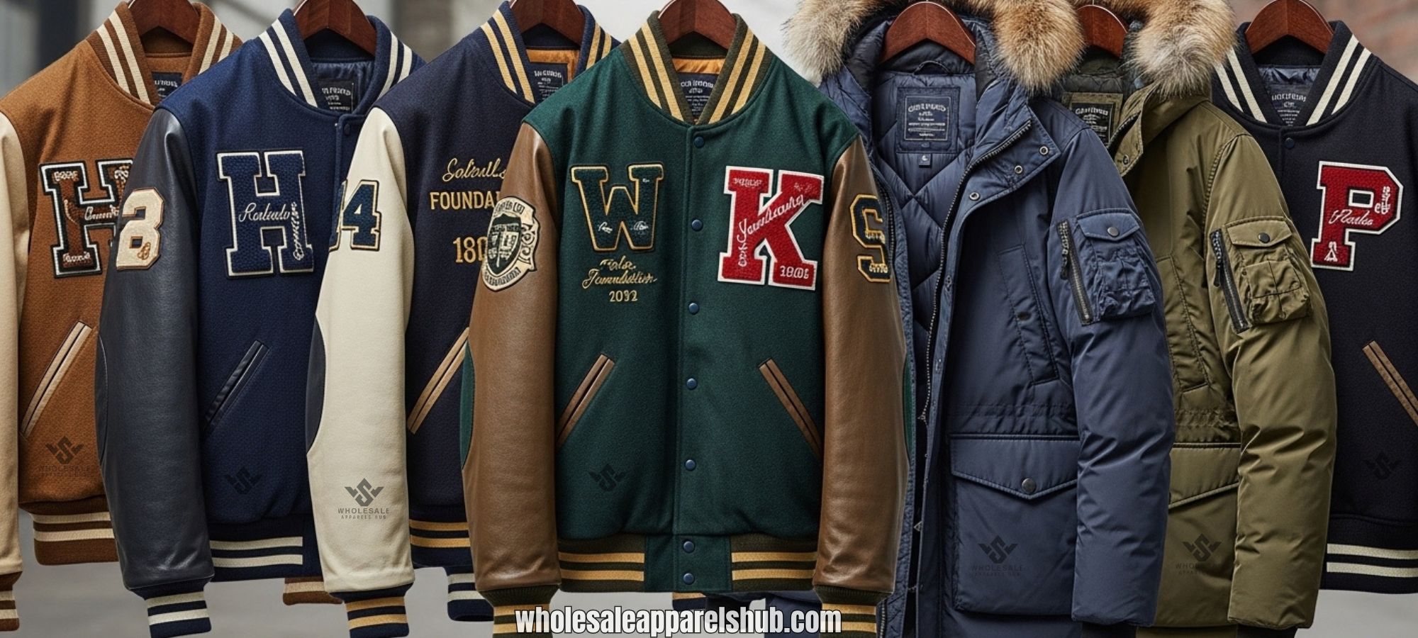 Varsity jacket With Winter Jackets