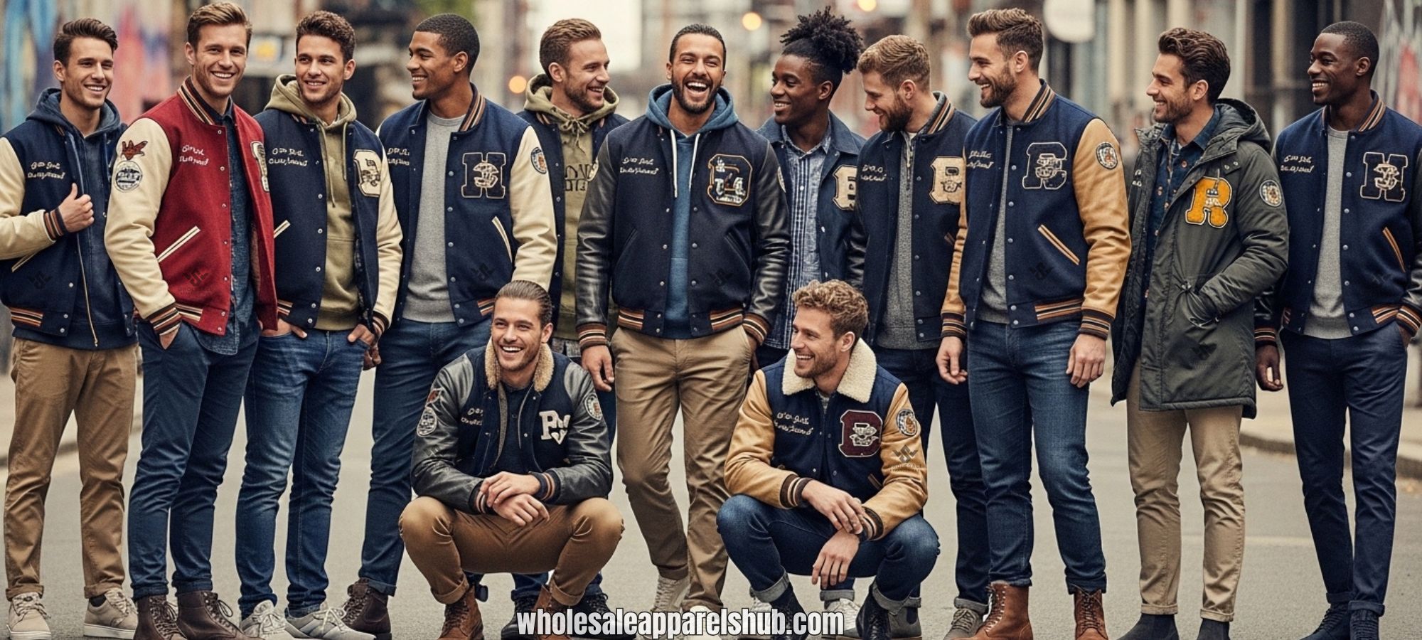 Varsity jacket With Winter Jackets