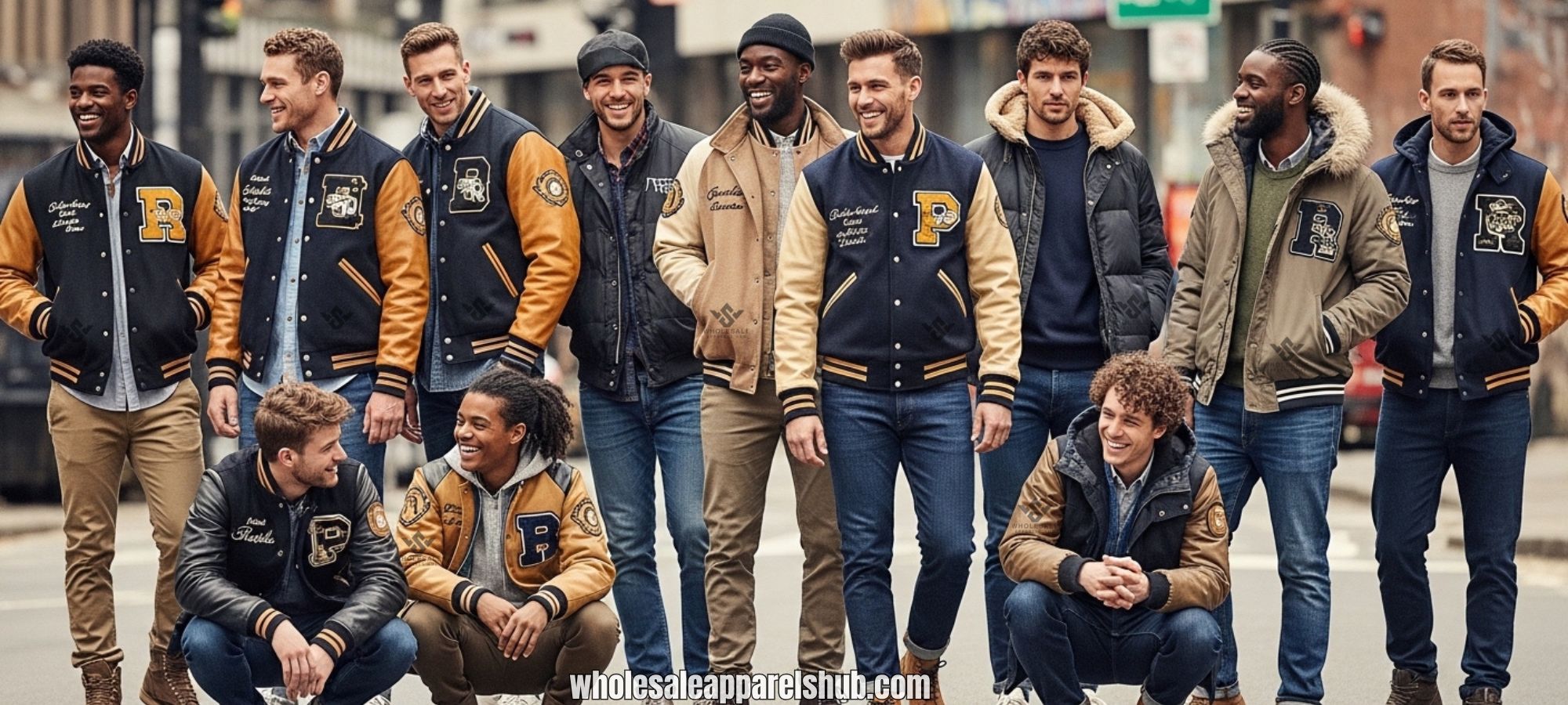 Varsity jacket With Winter Jackets