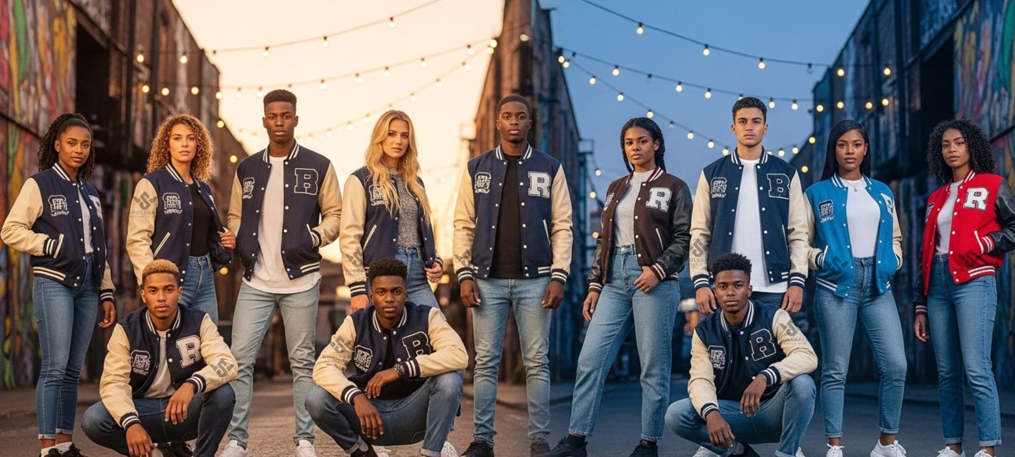 how to wear varsity jackets with jeans