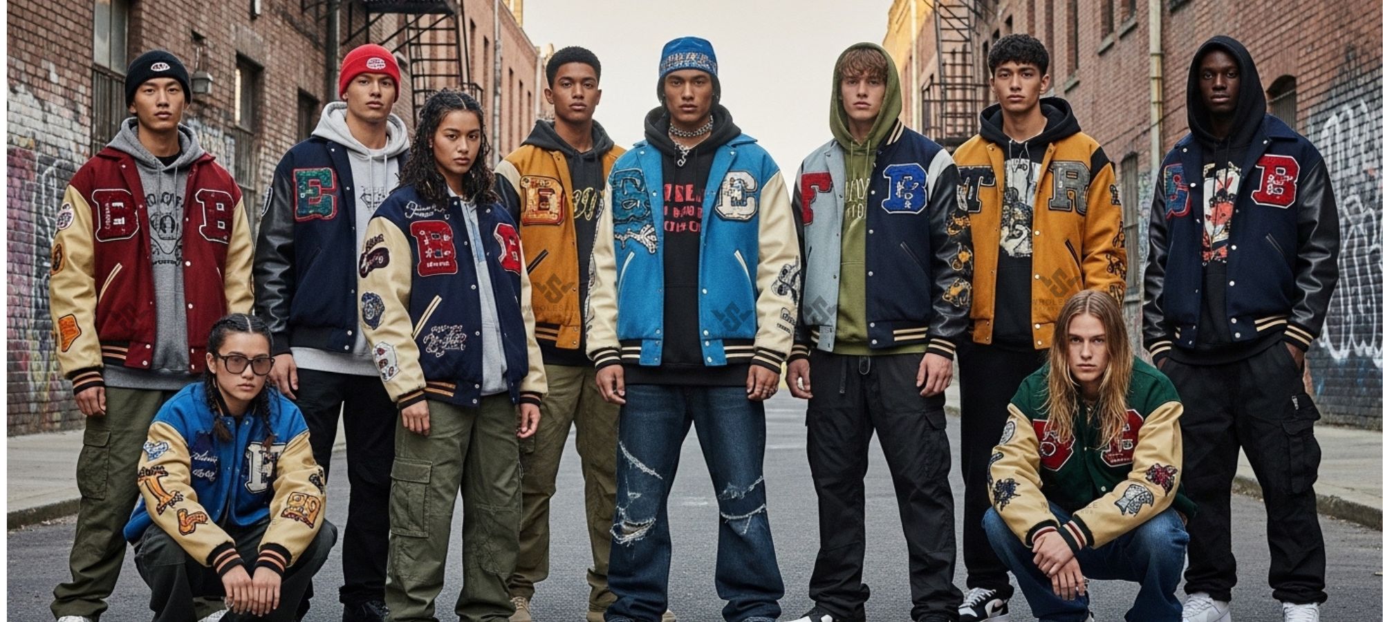 oversized varsity jackets for streetwear